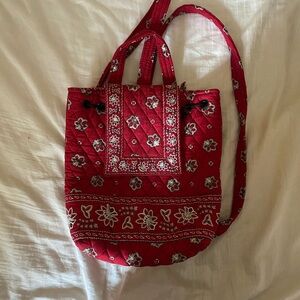 Vera Bradley Red Paisley Backpack 🎒